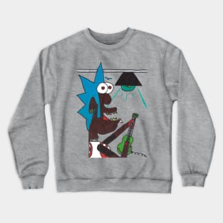 rockband guitarist Crewneck Sweatshirt